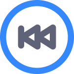 Rewind SVG Icon